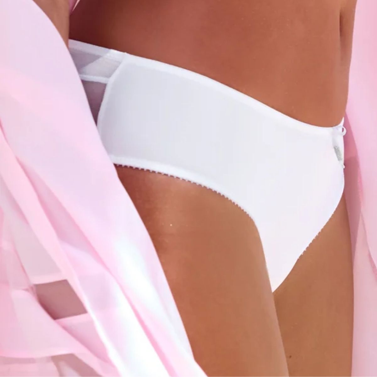 Lascana Maria tanga trusse, hvid - BH-159-TG_ - weiß - White