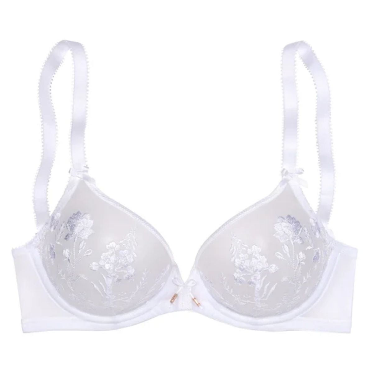 Lascana Maria BH med bøjle, hvid - BH-159-W - weiß - White