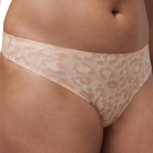Chantelle Softstretch g-streng, leopard - C11D90 - D13 - Leo Blush
