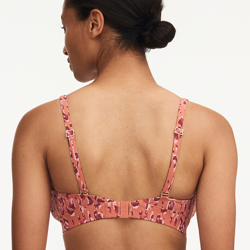 Chantelle Eos Wirefree - Orange Leopard - C11T60-0J5
