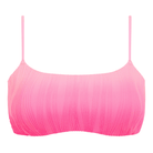 Chantelle Pulp Swim bikini top uden bøjle, pink - C12VQ9 - C77 - Pink Tie And Dye