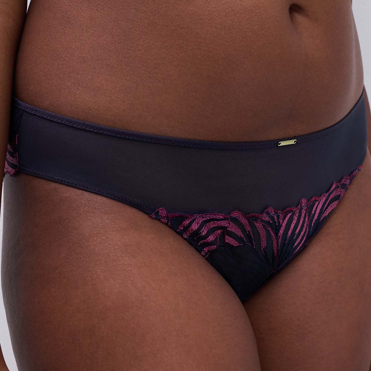Chantelle Legend tanga trusse, blå - C15YG0 - E15 - Ocean Aurora