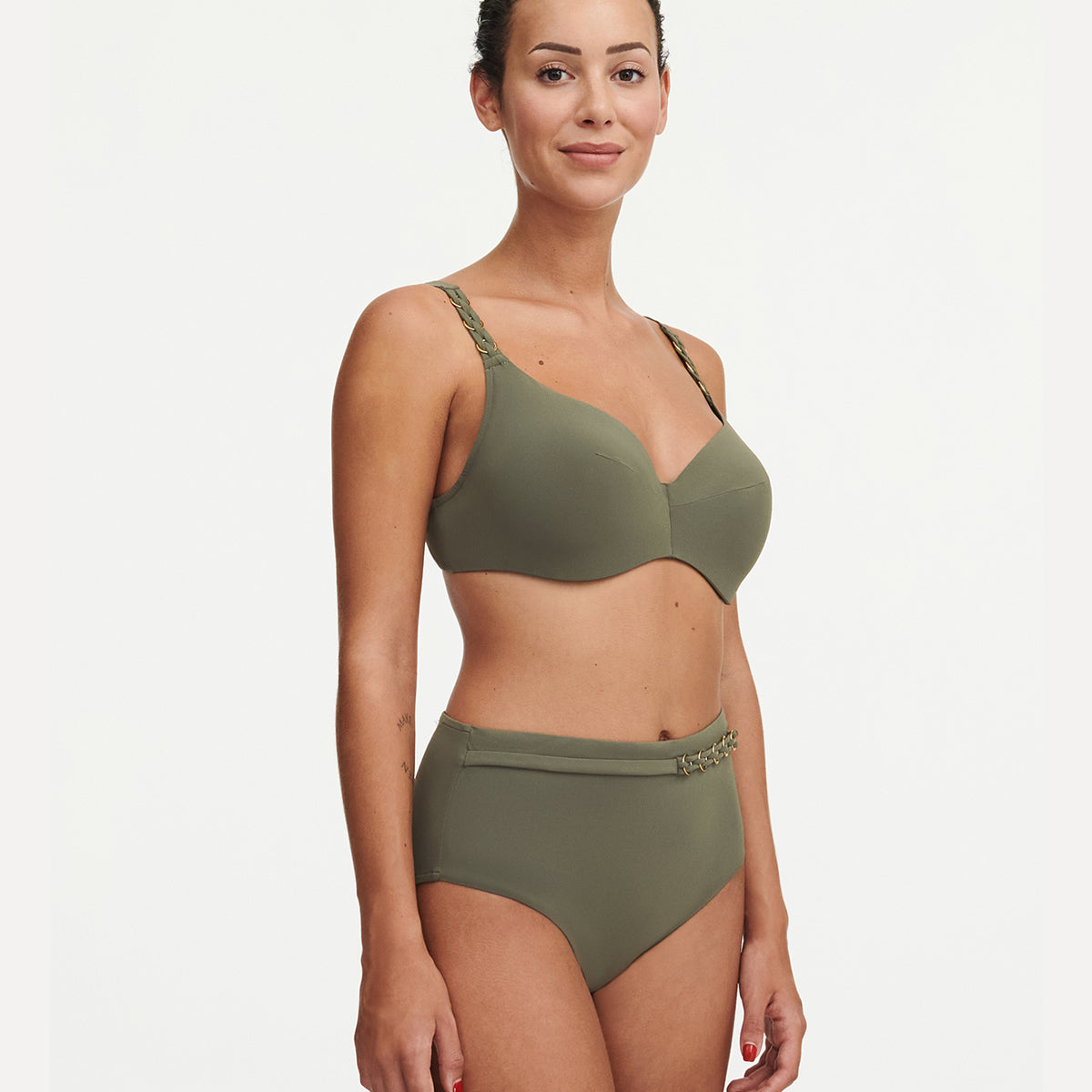 Chantelle Emblem - Khaki Green - C17T10-0DX