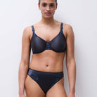 Chantelle Hedona full-cup BH, blå - C20310 - E19 - Twilight Blue