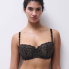 Chantelle Champs Elysees balconette BH, sort - C26050 - E17 - Dazzling Black