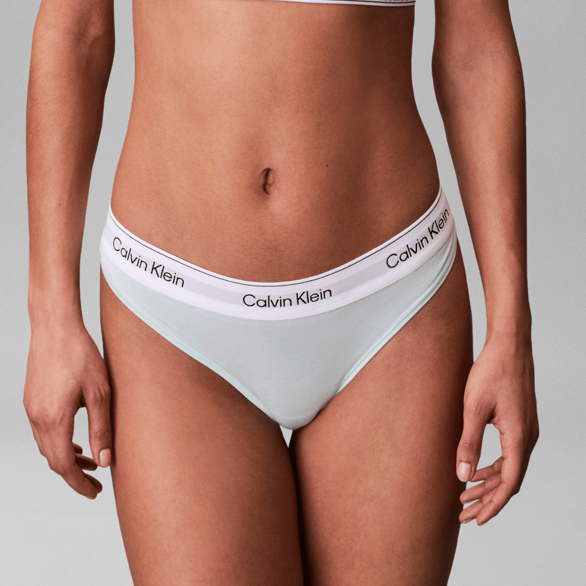 Calvin Klein Icon g-streng, grøn - LV00QF8518 - 3Q5 - Feel The Mint