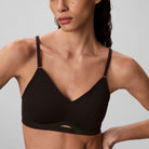 Calvin Klein Invisibles bralette BH, sort - LV00QF8978 - UB1 - Black