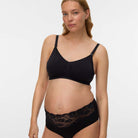 Mamalicious MLilja Feed Me 2-pak amme BH, multi - 20016722 - Black/mellow buff - Black/mellow buff
