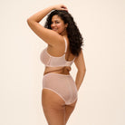Elomi Matilda plunge BH, lyserød - EL8900 - PLH - Pearl Blush