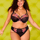 Elomi Teagan Rainbow tai trusse, sort - EL302653 - RAW - Black/Almond
