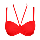 Marie Jo Madurai bikini top med bøjle, rød - 1008218 - PDA - Pomme D'amour