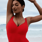 PrimaDonna Aswan badedragt uden bøjle, rød - 4012437 - FIR - Fiesta Red