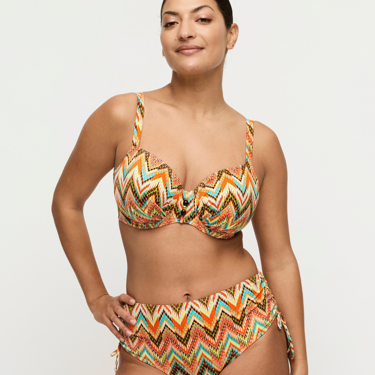 PrimaDonna Tubou bikini top med bøjle, multi - 4013810 - IKS - Ikat Summer